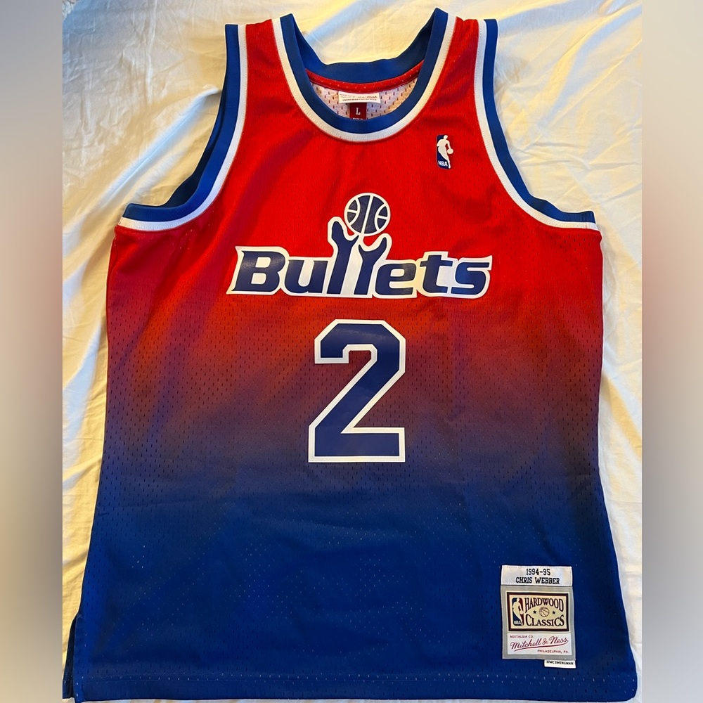 Mitchell & Ness Chris Webber Washington Bullets 1994/95 jersey Men Large